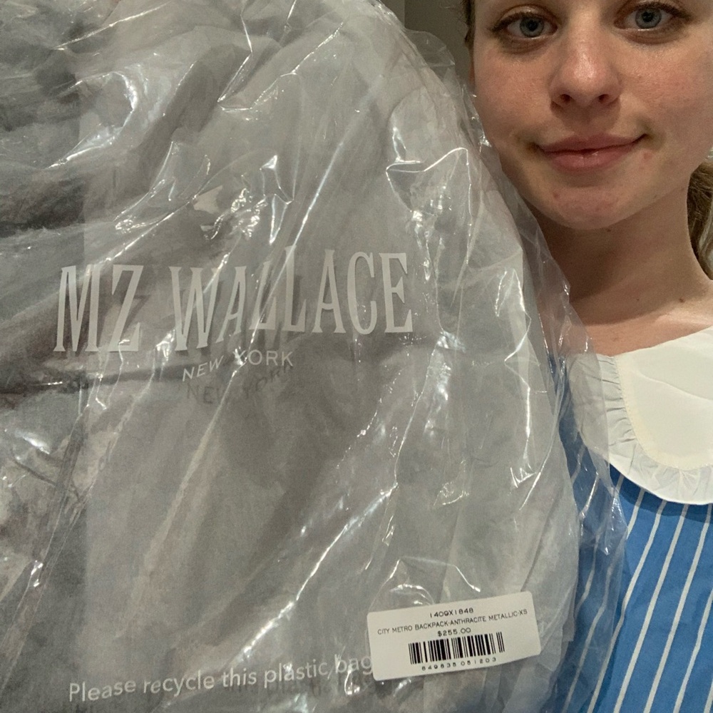 MZ Wallace City Metro Backpack-Anthracite Metalic xs - Picture 6 of 7